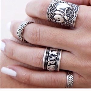 Bohemian style Rings